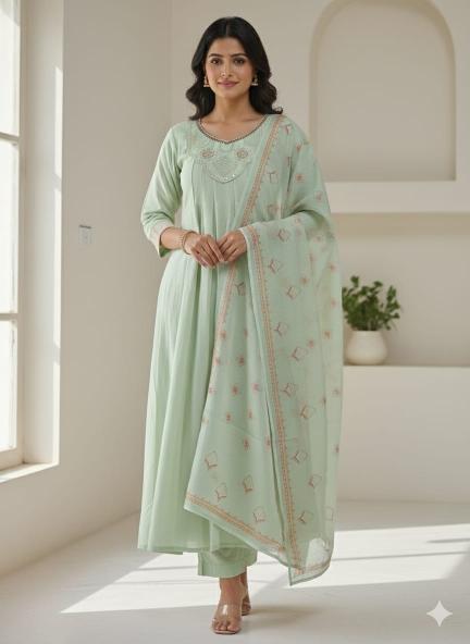 Rangriti gown 3pcs kurtis wholesale